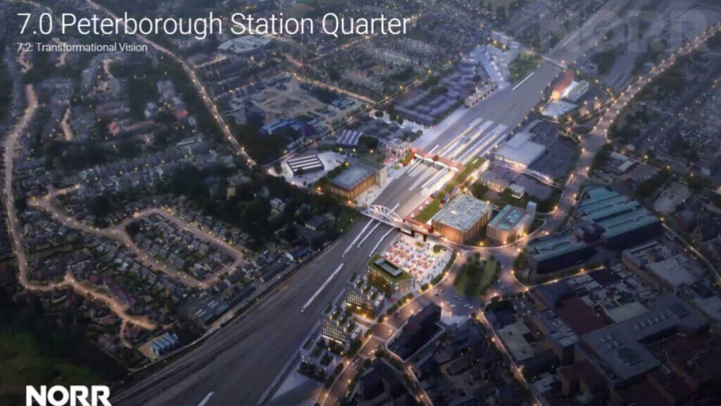 Peterborough Train Station Plans Submitted